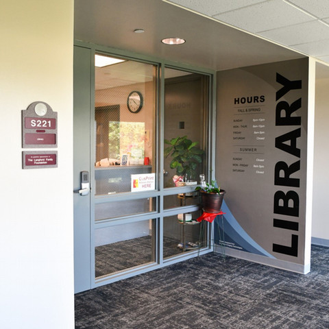 Technology Library door